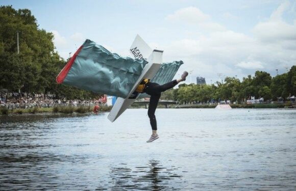 Birdman Rally contestants taunt gravity and come off second best