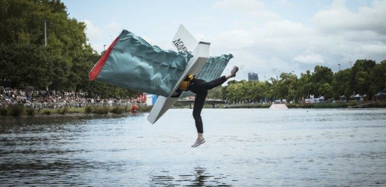 Birdman Rally contestants taunt gravity and come off second best