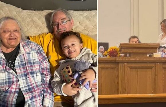 Boy, 5, melts hearts singing at great-grandmother's funeral