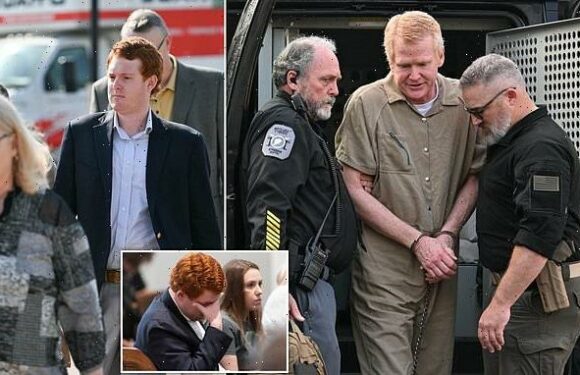 Buster Murdaugh collapsed in tears after father Alex's conviction