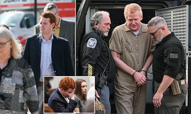 Buster Murdaugh collapsed in tears after father Alex's conviction