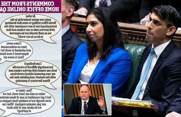 Civil servants lodge slew of complaints about Suella Braverman's bill