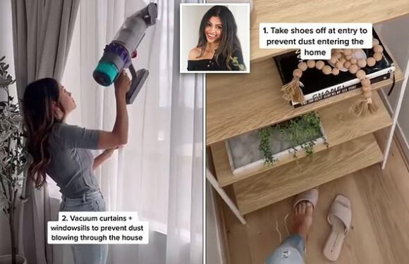 Cleaning guru Mama Mila shares five tips for getting rid of dust