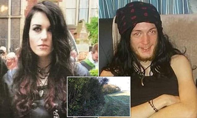 Couple were found hanged from same tree with spray painted messages