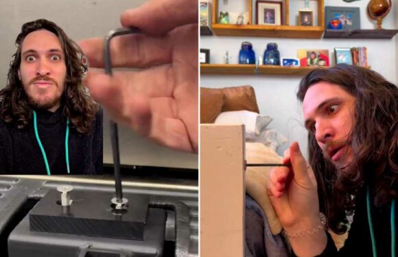 DIY amateurs are only just realising the right way to use allen keys and it’s so much quicker and easier | The Sun