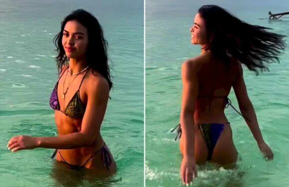 Dancing On Ice’s Vanessa Bauer looks incredible as she strips off on holiday | The Sun
