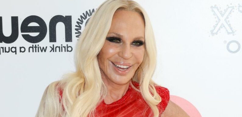 Donatella Versace Remembers Late Brother Gianni, Friendship  With Prince and a Supermodel Catfight