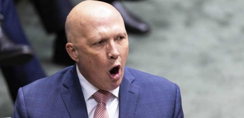 Dutton’s Nazi symbol ban shut down by government