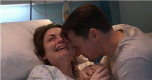 EastEnders fans in tears as Whitney cradles baby in tragic early labour scenes