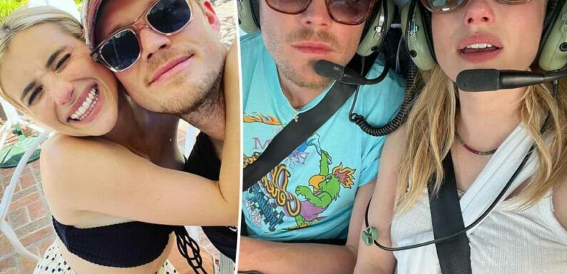 Emma Roberts celebrates boyfriend Cody Johns birthday with rare photos