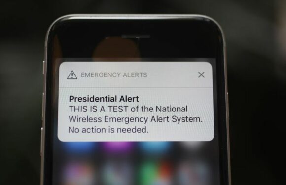 Everyone’s phones will be frozen by the government next month in emergency test