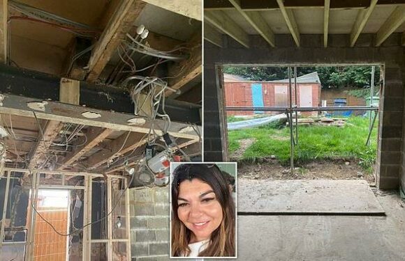 Family left £10,000 out of pocket after extension half finished