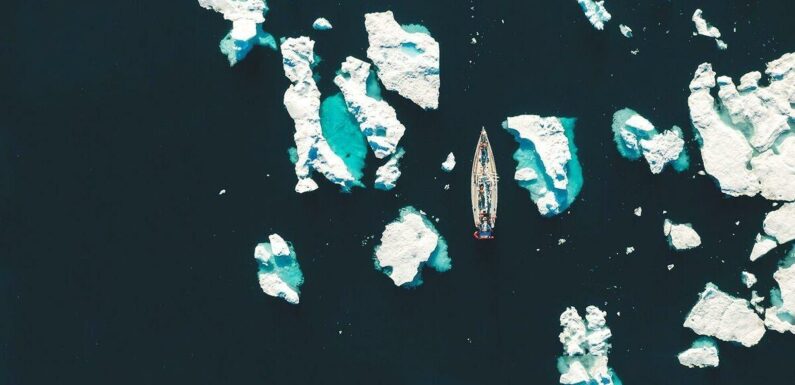 Fantastic picture of yacht in ice off Greenland wins competition