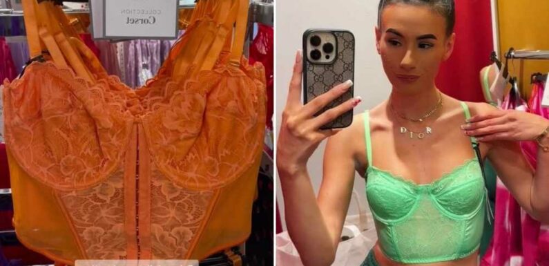 Fashion fans rejoice as Primark introduces new colours in their corsets & they've started catering for bigger boobs too | The Sun