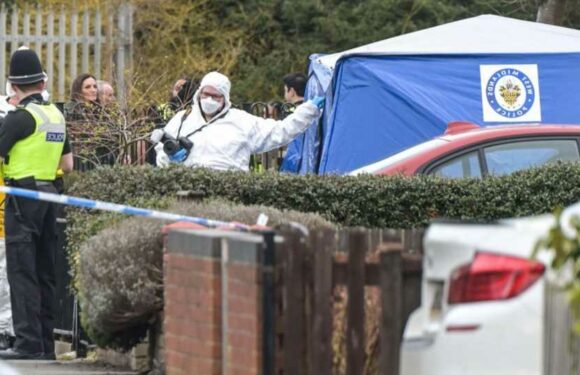 Father and son charged with murder after man, 56, found stabbed to death and 27-year-old fighting for life | The Sun