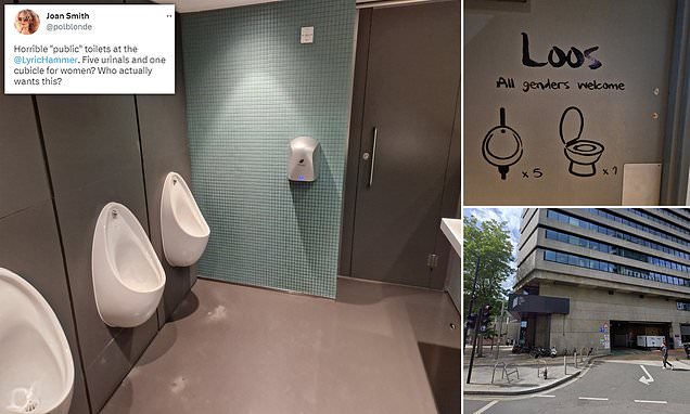 Furious customers blast theatre over 'all gender' toilets