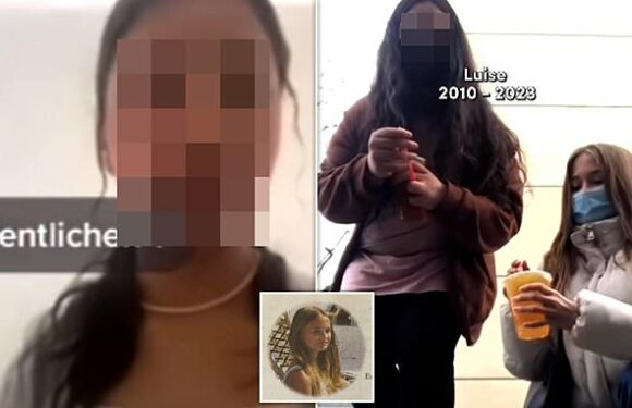 German schoolgirl murderers shown in TikTok with 12-year-old victim