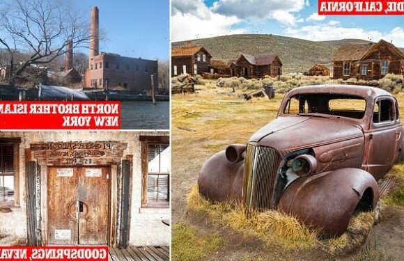 Ghost towns across America are frozen in time