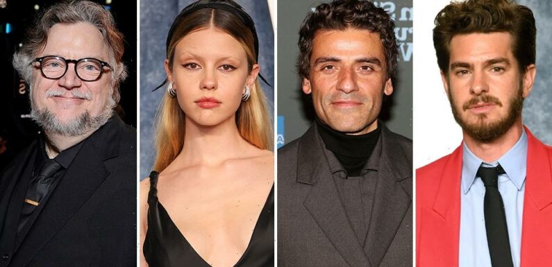 Guillermo del Toro Eyes Andrew Garfield, Oscar Isaac, Mia Goth for Frankenstein Movie at Netflix