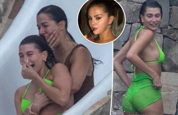 Hailey Bieber jets off to Cabo with pals amid Selena Gomez feud