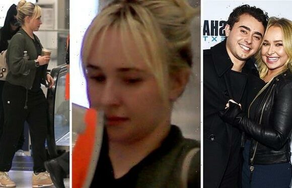 Hayden Panettiere seen for the first time since her brother's death