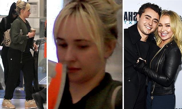 Hayden Panettiere seen for the first time since her brother's death
