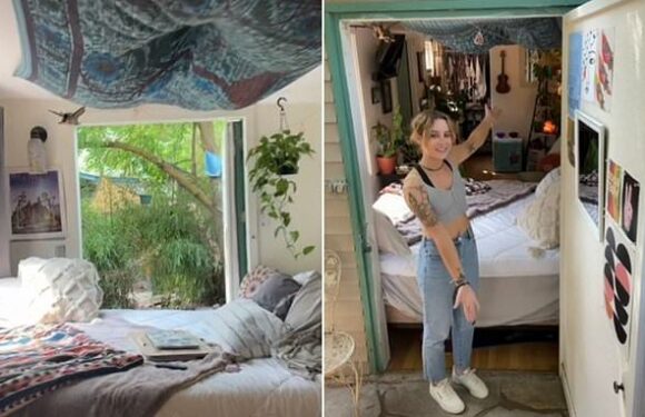 I avoid paying rent by living in a SHED in my parents' backyard