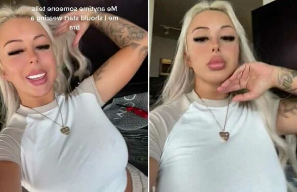 I have huge boobs & I'm a member of the no bra club… trolls always tell me to put one on but that's just not happening | The Sun