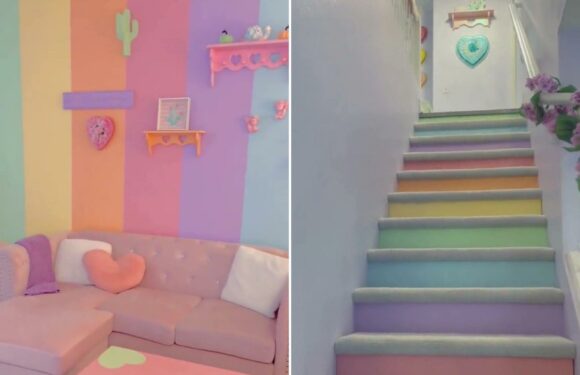 I live in a house that’s like a rainbow – people always ask how on earth I’m going to sell it but I couldn’t care less | The Sun