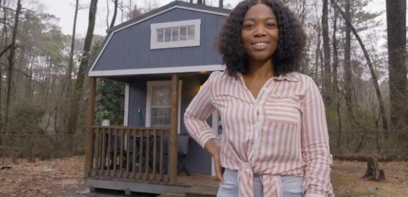 I live in a tiny house in my backyard – it's saved me thousands and I have everything I need | The Sun