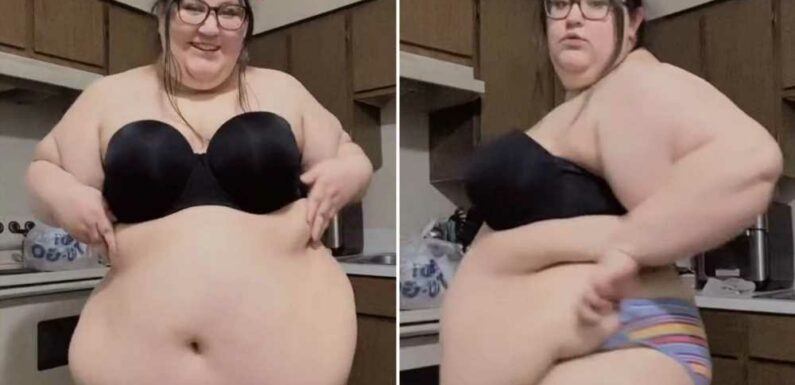 I might be fat but that won't stop me wearing a bikini…I let my belly hang over & I love it & don't care what trolls say | The Sun