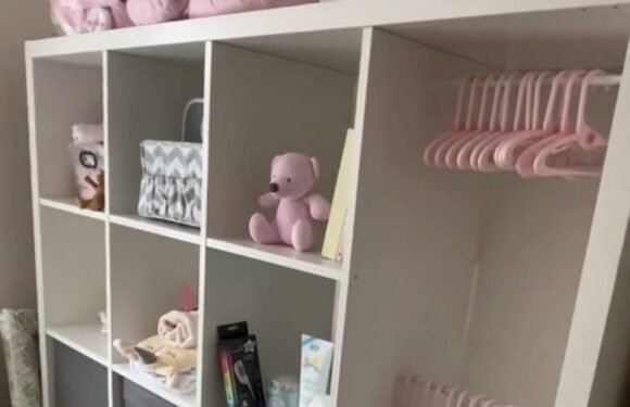 I turned an IKEA Kallax unit into a wardrobe for my daughter – it was way cheaper and has tonnes more storage too | The Sun