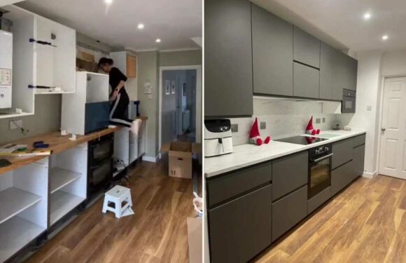 I was quoted over £13,000 for a new kitchen so I decided to do it all myself with bargains from Ikea & saved £10.5k | The Sun
