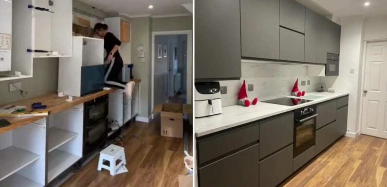 I was quoted over £13,000 for a new kitchen so I decided to do it all myself with bargains from Ikea & saved £10.5k | The Sun