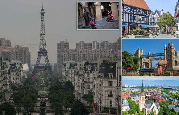 IAN WILLIAMS: Replicas of London and Paris have sprung up in China