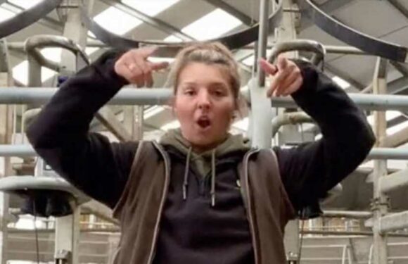 I’m a female dairy farmer – I showed myself dancing in the milking parlor and people say I’m a ‘pro’ | The Sun