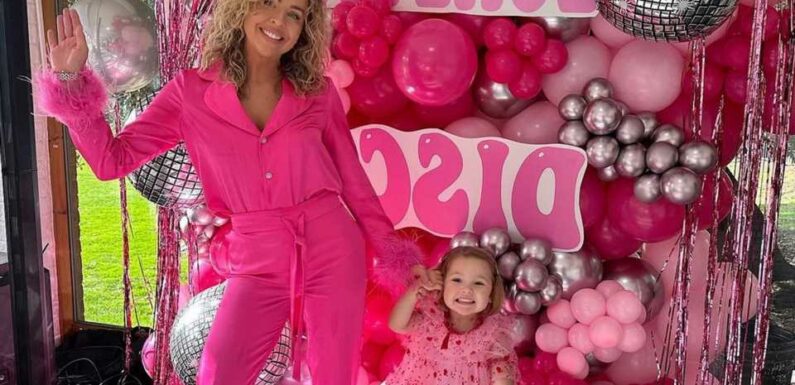 Inside Towie star Lydia Bright’s disco-themed third birthday party for daughter Loretta at £1.5million dream home | The Sun