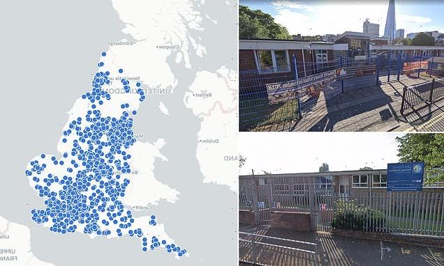 Interactive map reveals England's best primary schools