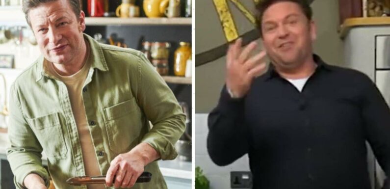 James Martin apologises to Jamie Oliver after sneaky admission on air