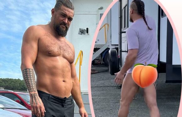 Jason Momoa Bares His Booty While Promoting Clothing Line – And Fans Can’t Stop Drooling!