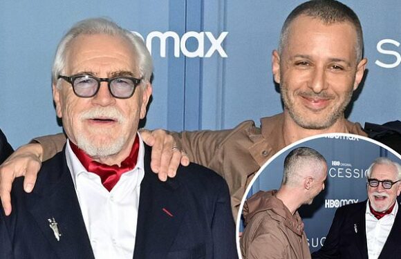 Jeremy Strong attends premiere night of Succession season four