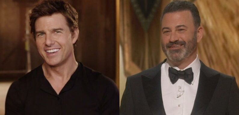 Jimmy Kimmel Turned ‘Top Gun’ Tribute Into Scientology Joke as He’s Miffed Tom Cruise Skipped Oscars