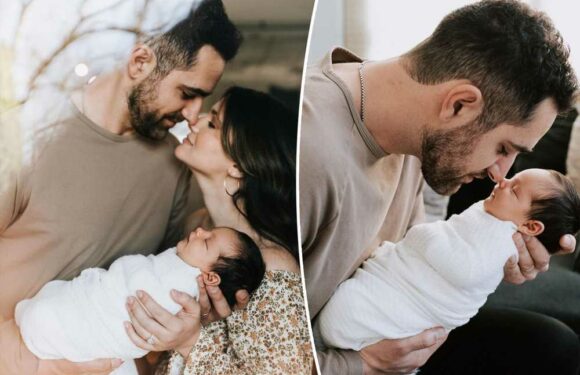 Katie Stevens gives birth, welcomes first baby with husband Paul DiGiovanni