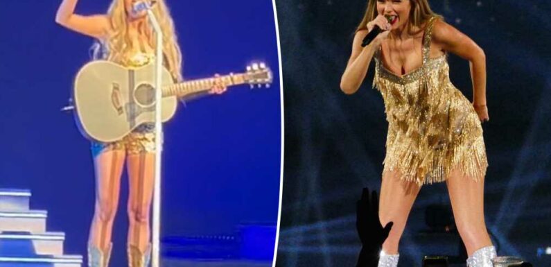 Kelsea Ballerini stops concert to ask about Taylor Swift’s Eras Tour