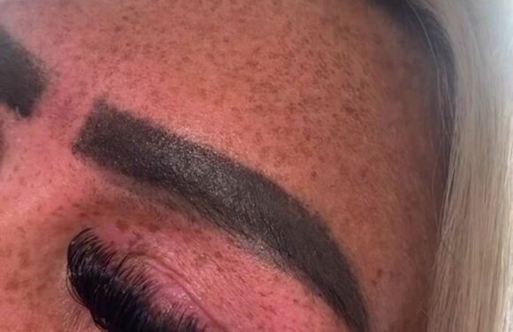 Lash whizz shows off her client’s new fluffy extensions… but people say they're so bad they want to call the police | The Sun