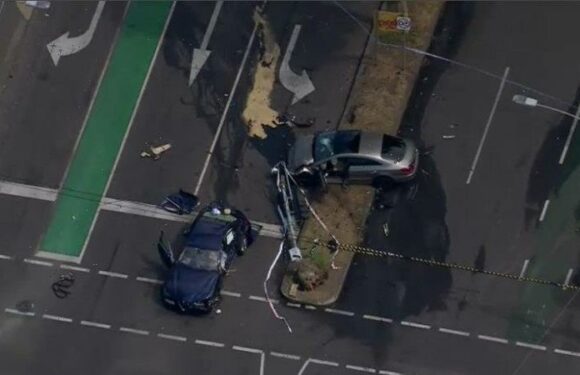 Man charged after Carlton collision that injured pedestrians