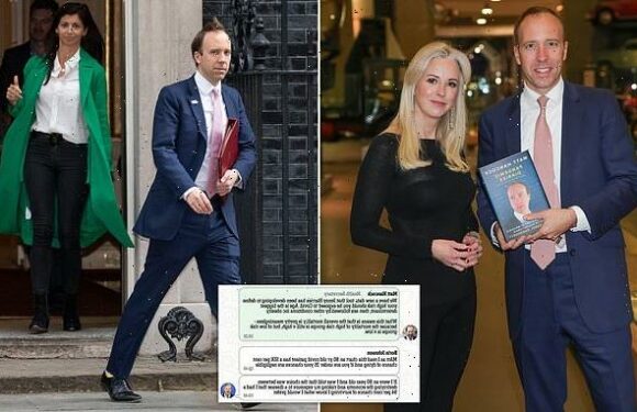 Matt Hancock could sue over leaked messages, say friends
