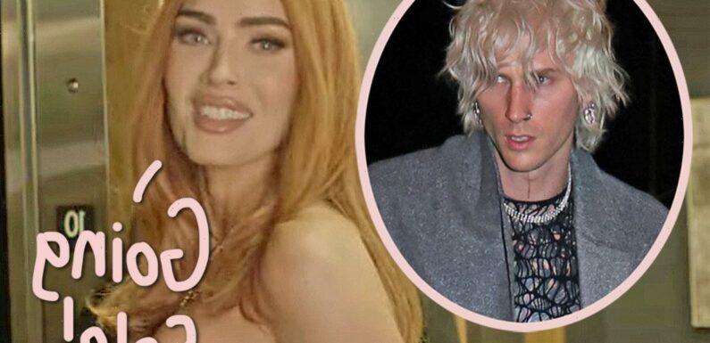 Megan Fox Attends Vanity Fair Oscars Party ALONE & Without Her Engagement Ring Amid Machine Gun Kelly Relationship Issues