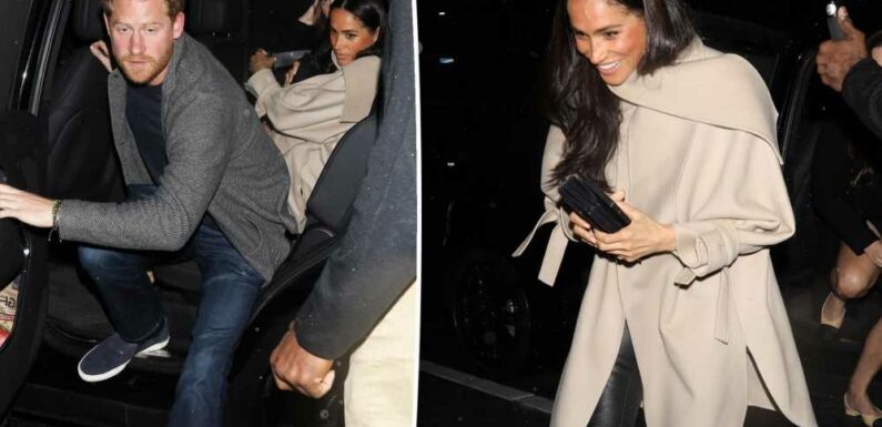 Meghan Markle, Prince Harry have first night out since bombshell ‘Spare’ released