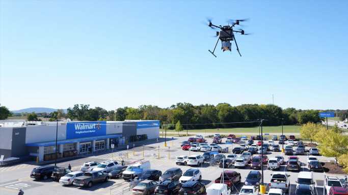 Millions of Americans can now order Walmart drone deliveries